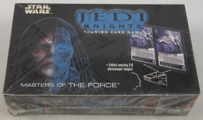 Star Wars Jedi Knights TCG CCG Masters of the Force SEALED BOX 36 packs