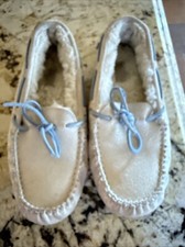 UGG Australia Women Moccasins Dakota Sheepskin Slip On Slippers Size 7 Run Small