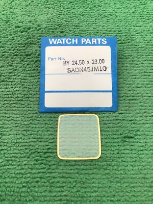 Seiko Watch Crystal SADN45JM10, HY 24.50 x 23.00, NOS