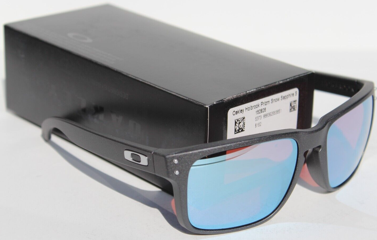 OAKLEY Holbrook Sunglasses Steel/Prizm Snow Sapphire OO9102