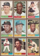 1961 Topps Baseball (1-88) * You Pick * Conditions Listed