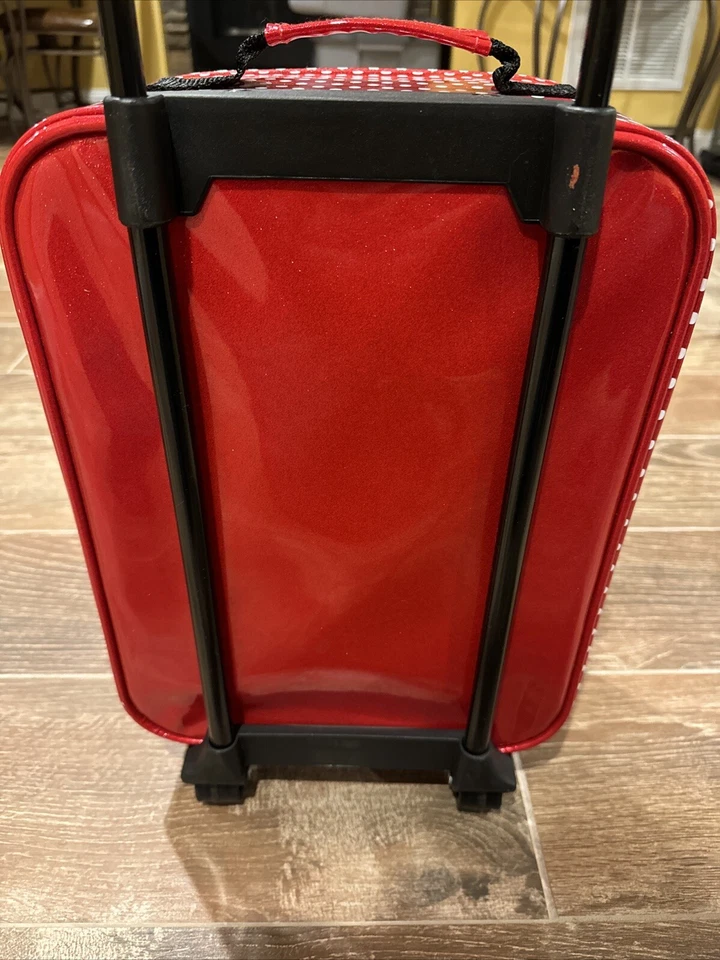 Disney Minnie Mouse Suitcase Carry On, Rolls, Handle retracts, Clean, Sparkly - Image 4 of 4