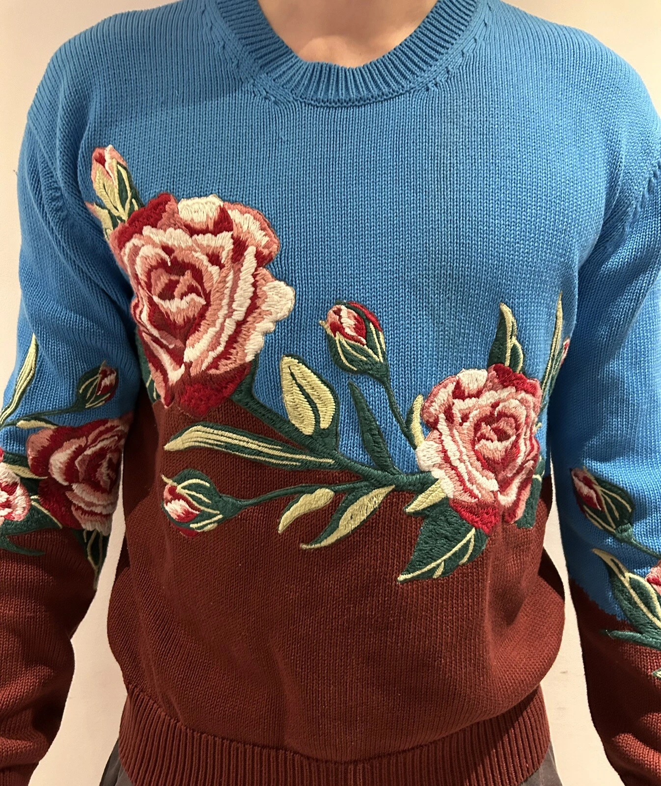 Dolce Gabbana — DOLCE & GABBANA - Embroidered Jumper - Made In Italy - RRP $5000