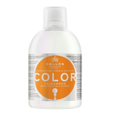 5998889508425 Kallos KJMN Color Shampoo szampon do włosów farbowanych 1000ml (P1