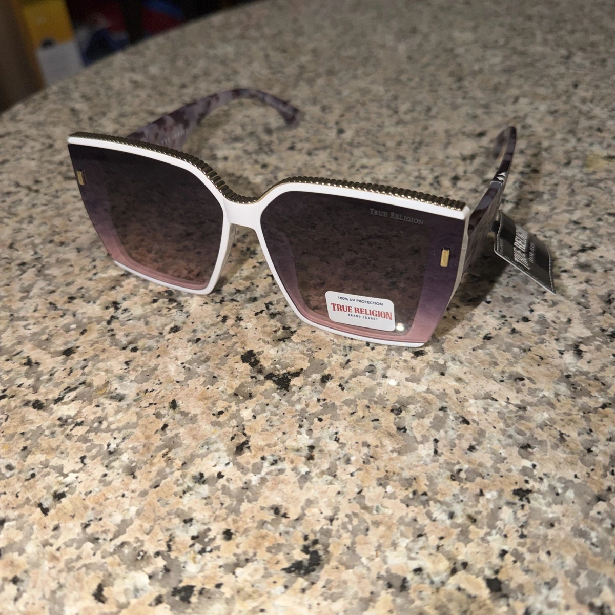 True Religion Pink Square Sunglasses NWT True Religion Sunglasses & Sunglasses Accessories for Women  main image 4