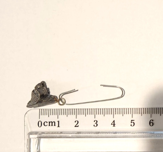 5.00 grams~CAMPO DEL CIELO Iron METEORITE~CHRISTMAS TREE ORNAMENT/Pendant