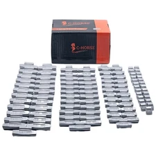 C-HORSE 100Pcs MC Series Clip on Wheel Weights Assortment for Hammer Type Rim...