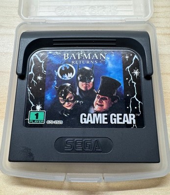 Batman Returns Sega Game Gear PAL Modul + Original Schutzhülle 670-2525