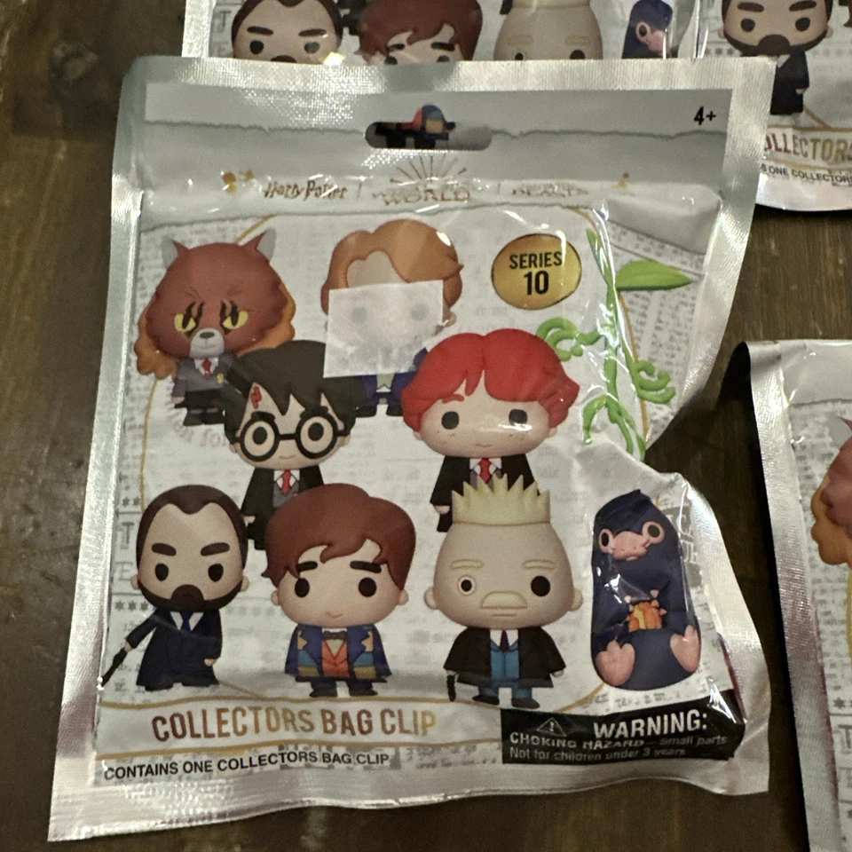 Harry Potter Series 10 Collectors 3D Bag Clip : Lot of 12 Brand New Blind Bags - Image 2 of 3