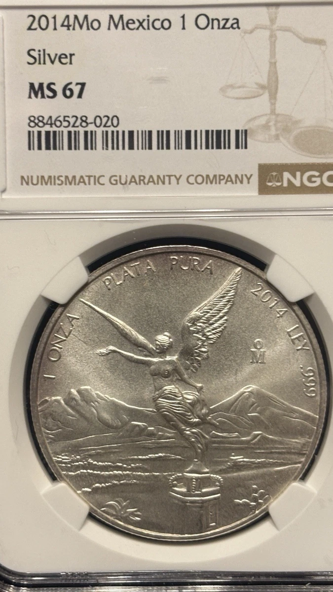 Mexican Libertad MS 67 Silver Bullion Coins for sale | eBay