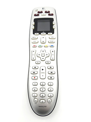 Logitech Harmony 600 Universal Remote Control Silver - Tested & Working