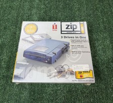 iomega Zip 100 Parallel Port External 3 Drives in One 10012 NEW FACTORY SEALED