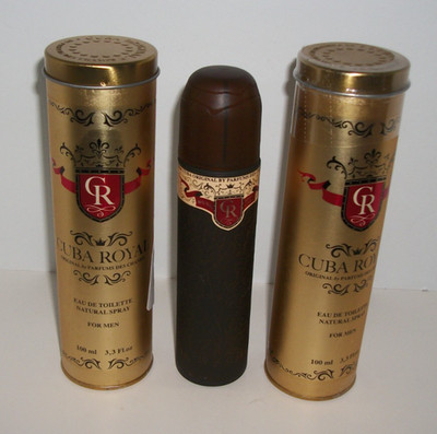 Lot of 2 Cuba Royal by Cuba cologne for men EDT 3.3 oz New Sealed Container