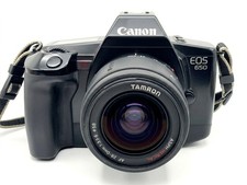Canon EOS 650 Black Good Film SLR 35mm Tamron 28-80mm F/3.5-5.6 Lens Canon EF