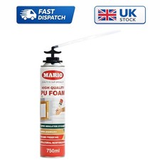 500ml Expanding Foam Filler - Waterproof Solution for Cracks in Stone & Metal