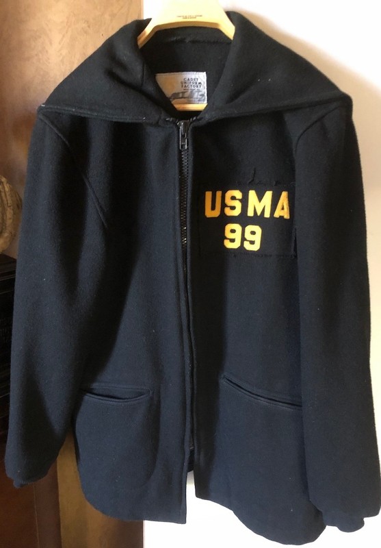 West Point Military Acadamy Wool Hooded Jacket, 40 L