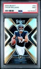 2023 Panini Select - 2024 Xrc Prizm Caleb Williams #501 (RC) PSA 9
