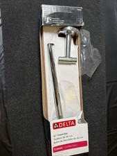 Delta Trinsic 12" Wall Mount Towel Bar Bath Hardware Polished Chrome 75912