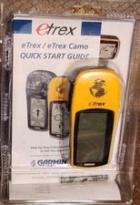 NEW Garmin eTrex 12 Channel Handheld GPS Yellow Personal Navigator