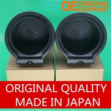 2pcs Black Insert Liner Cup Holder Fit 2005-2019 Nissan Frontier Xterra Console