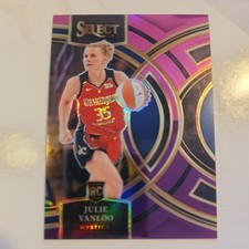 2024 Select WNBA - Premier Pink Silver Prizm #160 Julie Vanloo (RC) /99