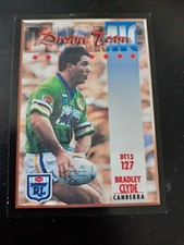 BRADLEY CLYDE🏆94 Series 2 DYNAMIC DREAM TEAM #127 Rugby League NRL Card🏆