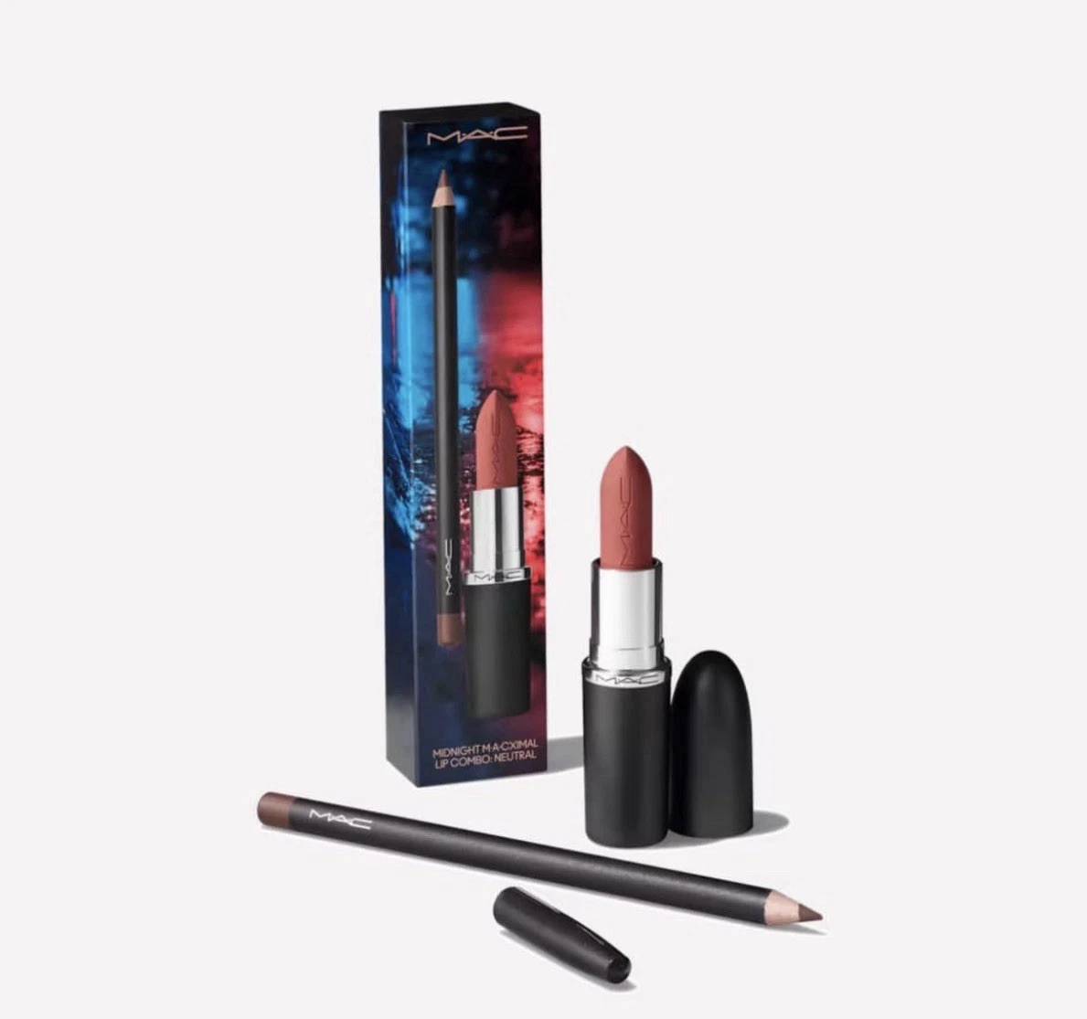 MAC Lip Combo: Midnight M•A•CXIMAL NEUTRAL. 0.05oz. | eBay