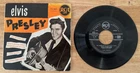 45 7" FRENCH EP ELVIS PRESLEY ALL SHOOK UP 1st LABEL 1958