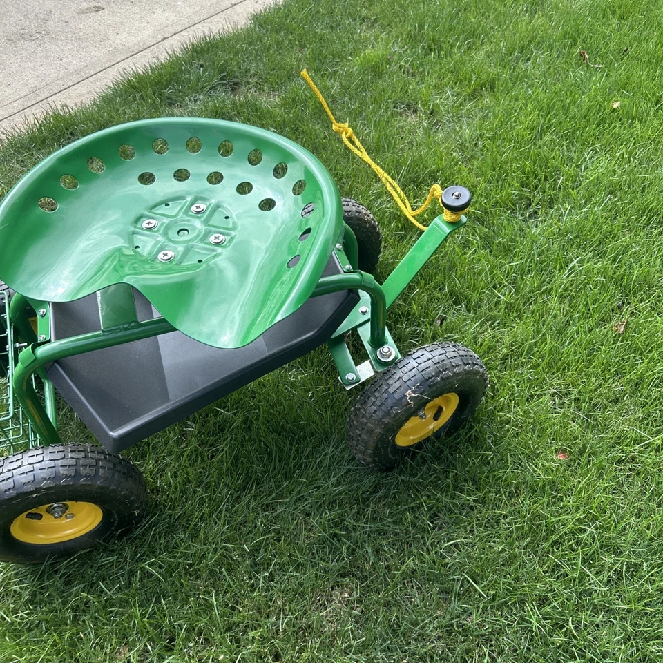 Taburete rodante de jardinería Rueda Taburete de desmalezado Rueda de asiento para trabajo de jardín Foto 4 de 4