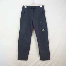 Mountain Equipment Trousers Size 12 Grey Ibex Softshell Hiking
