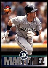 Edgar Martinez 1994 Triple Play #129 Mariners MLB READ FREE SHIP AutographDen
