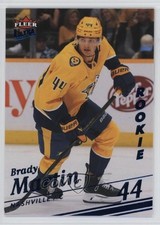 2025-26 Upper Deck Fleer Ultra Rookies Ice /100 Brady Martin #178 Rookie RC