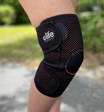 eLife Cool-Fit Adjustable Comfort Cool Breathable Sport Knee Support Brace | Wra