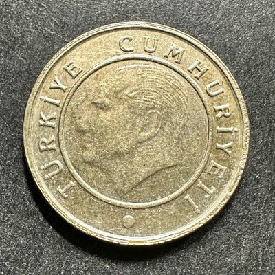 Turkey Cumhuriyeti 2011 5 Kurus Coin Mustafa Kemal Ataturk Turkish Currency