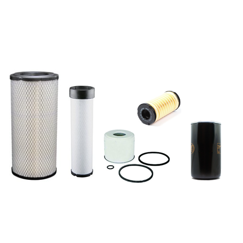 Filter Service Kit FüR Haulotte Htl 3617 Luft ÖL Kraftstoff W / Perkins Motor-image