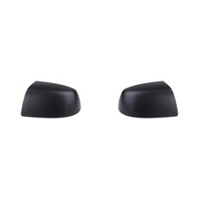 Spiegel Abdeckung Set Links & Rechts passend für Ford Fusion 10/05-12/12 schwarz