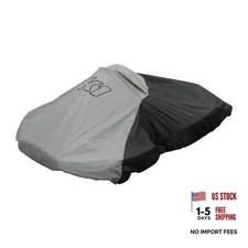 K1 Racegear Car Cover, Indoor/Outdoor, Waterproof, Nylon, Gray/Black, Kart,