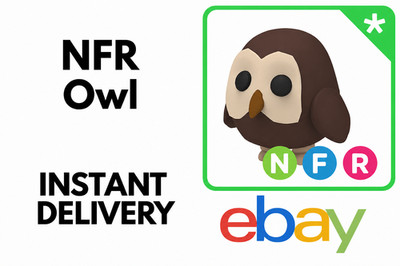 NFR Owl - Adopt from Me - Neon Owl | CHEAPEST IN MARKET!!
