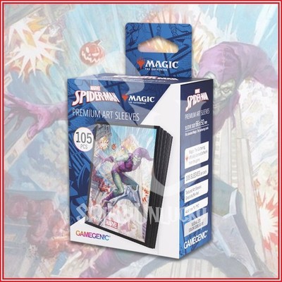 MAGIC THE GATHERING: Marvel Spider-Man Premium Green Goblin Sleeves Gamegenic
