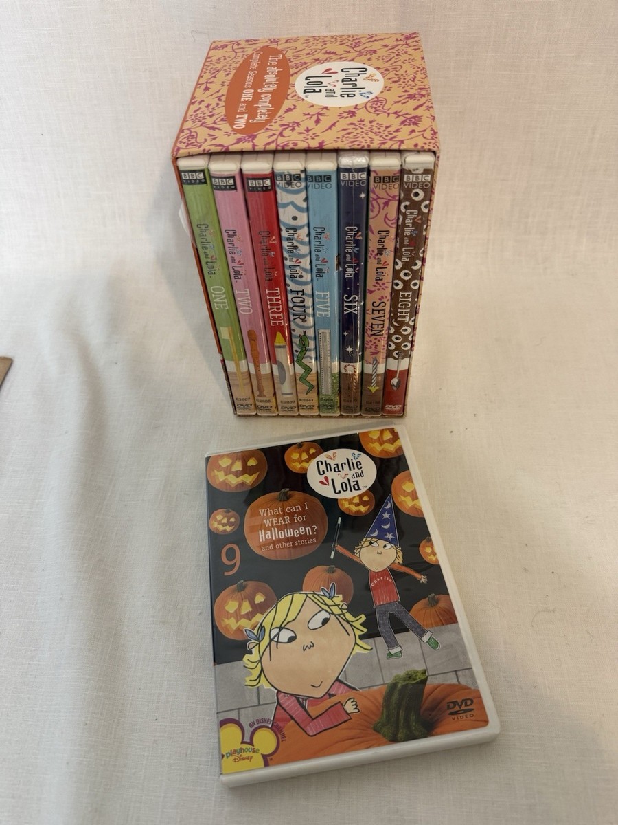 TVアニメ　チャーリーとローラ 2　廃盤　希少品　レア　入手困難　[DVD] Charlie and Lola - Vol. 1-8 (DVD, 2008, 8-Disc Set) for sale