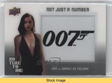 2025 Upper Deck James Bond No Time To Die Ana de Armas as Paloma #NJN-1 READ