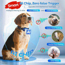 Bark Collar Small Medium Large Dogs Rechargeable Smart Dog Bark Collar anti Beep