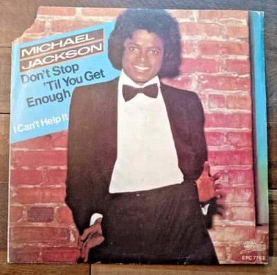 Michael Jackson Vintage Années 70 Vinyle 45 Tours "Can't Help It" - Photo 1/2