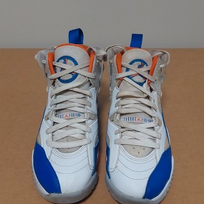 Jordan Jumpman Two Trey Mid # DQ8431-148 White Blue SIZE 6.5