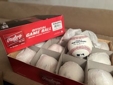 Palla da gioco originale autentica MLB Rawlings Baseball ROMLBPRO