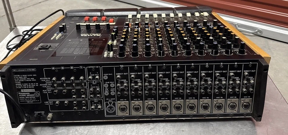 Vintage RAMSA WR-8210A Audio Mixer - WORKING!  - Image 4 of 4