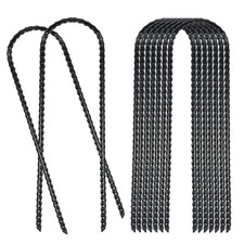 Zhhenialy 20 Pack 10 Inch Heavy Duty Trampolines Wind Stakes Galvanized Steel