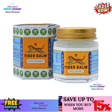 Tiger Pains Headaches Muscle Relief Balm White Ointment 30g Super Strength