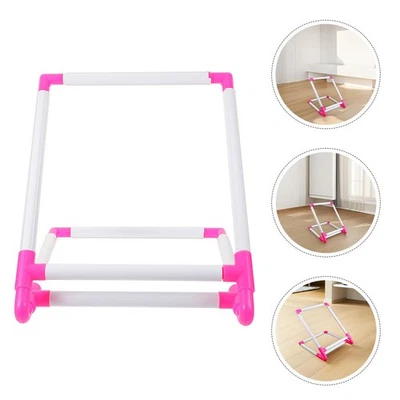 Support de table pour cadre de broderie, en plastique, pour points de croix, - Photo 1/4