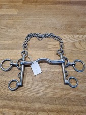 Cambridge Mouth Rugby Pelham Stainless Steel Horse & Pony Bit 5"